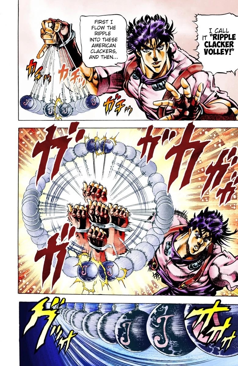 JoJo's Bizarre Adventure Part 2 - Battle Tendency (Official Colored) chapter 23 page 17