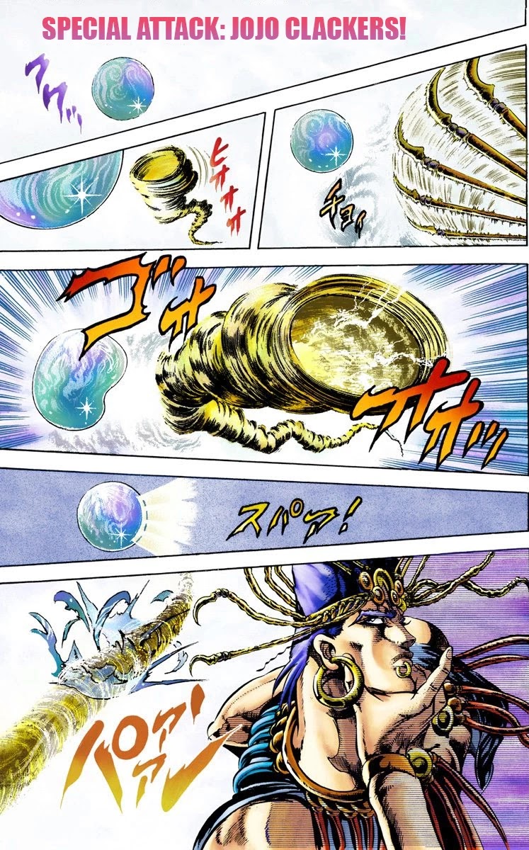 JoJo's Bizarre Adventure Part 2 - Battle Tendency (Official Colored) chapter 23 page 2