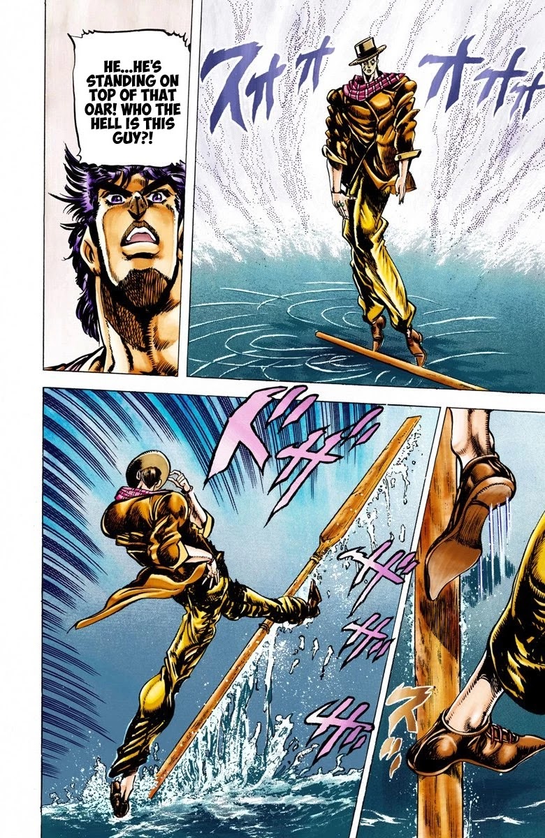 JoJo's Bizarre Adventure Part 2 - Battle Tendency (Official Colored) chapter 27 page 15