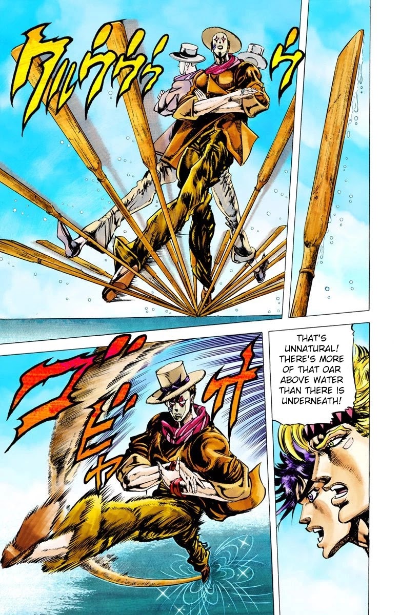 JoJo's Bizarre Adventure Part 2 - Battle Tendency (Official Colored) chapter 27 page 16