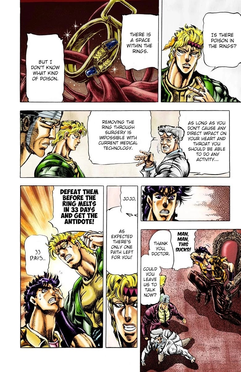 JoJo's Bizarre Adventure Part 2 - Battle Tendency (Official Colored) chapter 27 page 3