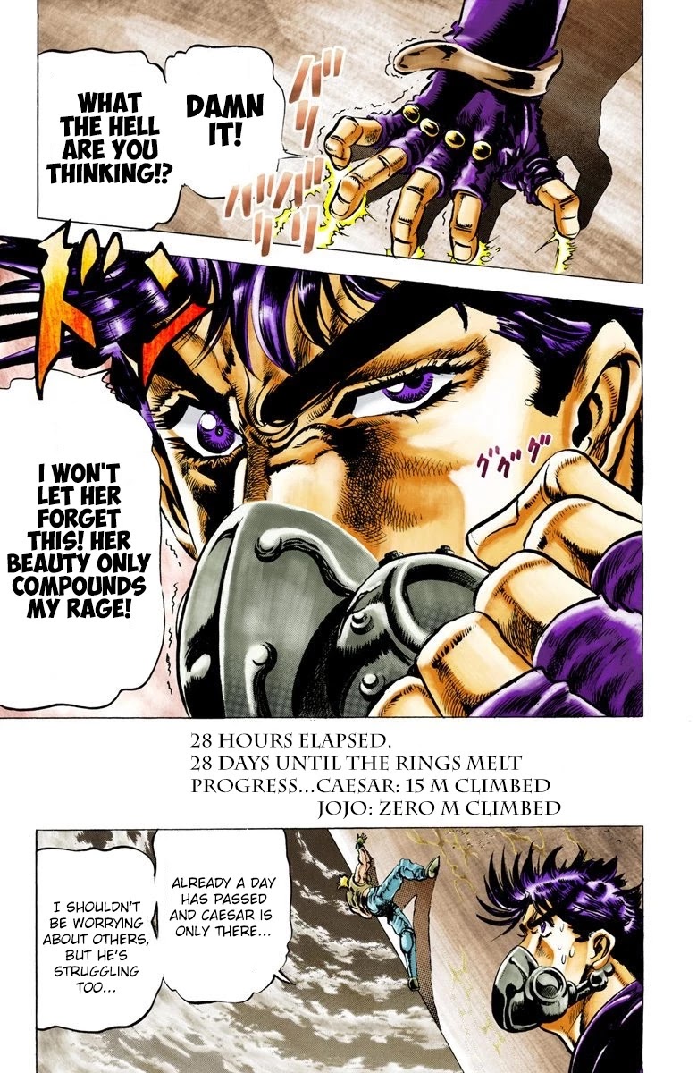 JoJo's Bizarre Adventure Part 2 - Battle Tendency (Official Colored) chapter 29 page 10