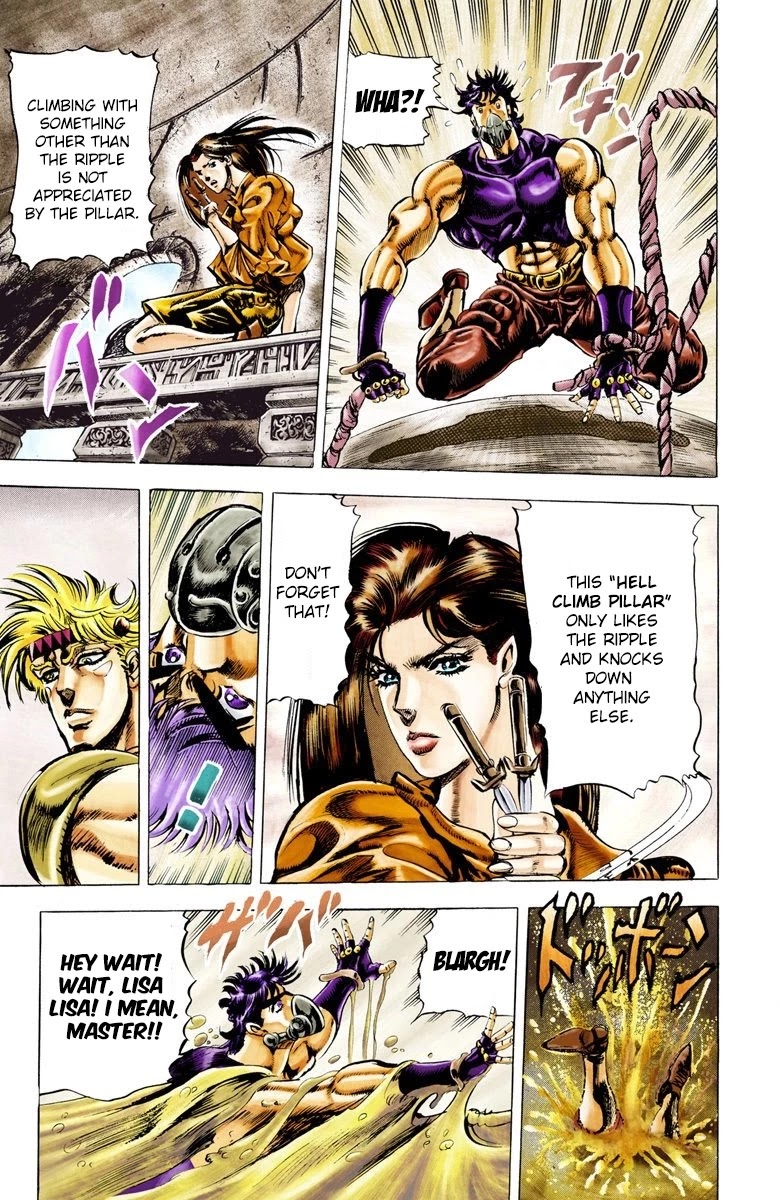 JoJo's Bizarre Adventure Part 2 - Battle Tendency (Official Colored) chapter 29 page 8