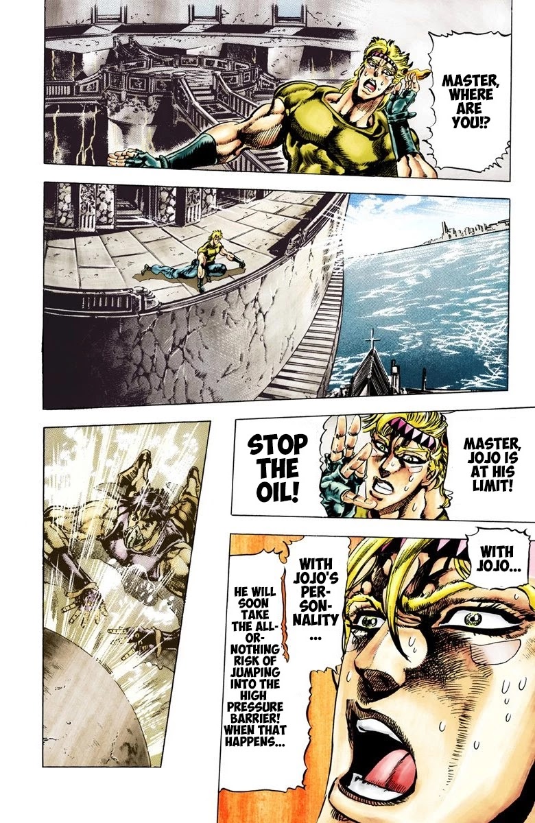 JoJo's Bizarre Adventure Part 2 - Battle Tendency (Official Colored) chapter 30 page 10
