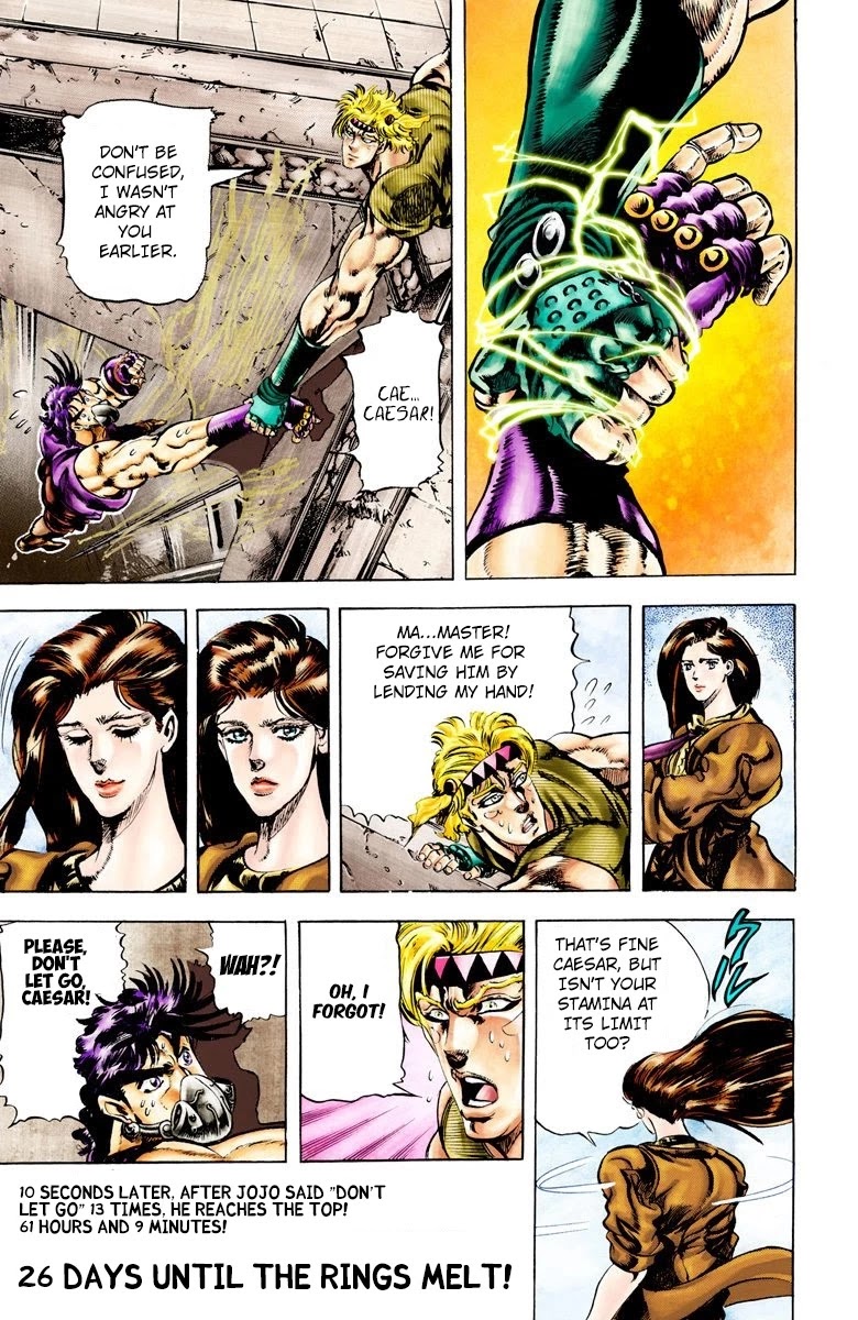 JoJo's Bizarre Adventure Part 2 - Battle Tendency (Official Colored) chapter 30 page 18
