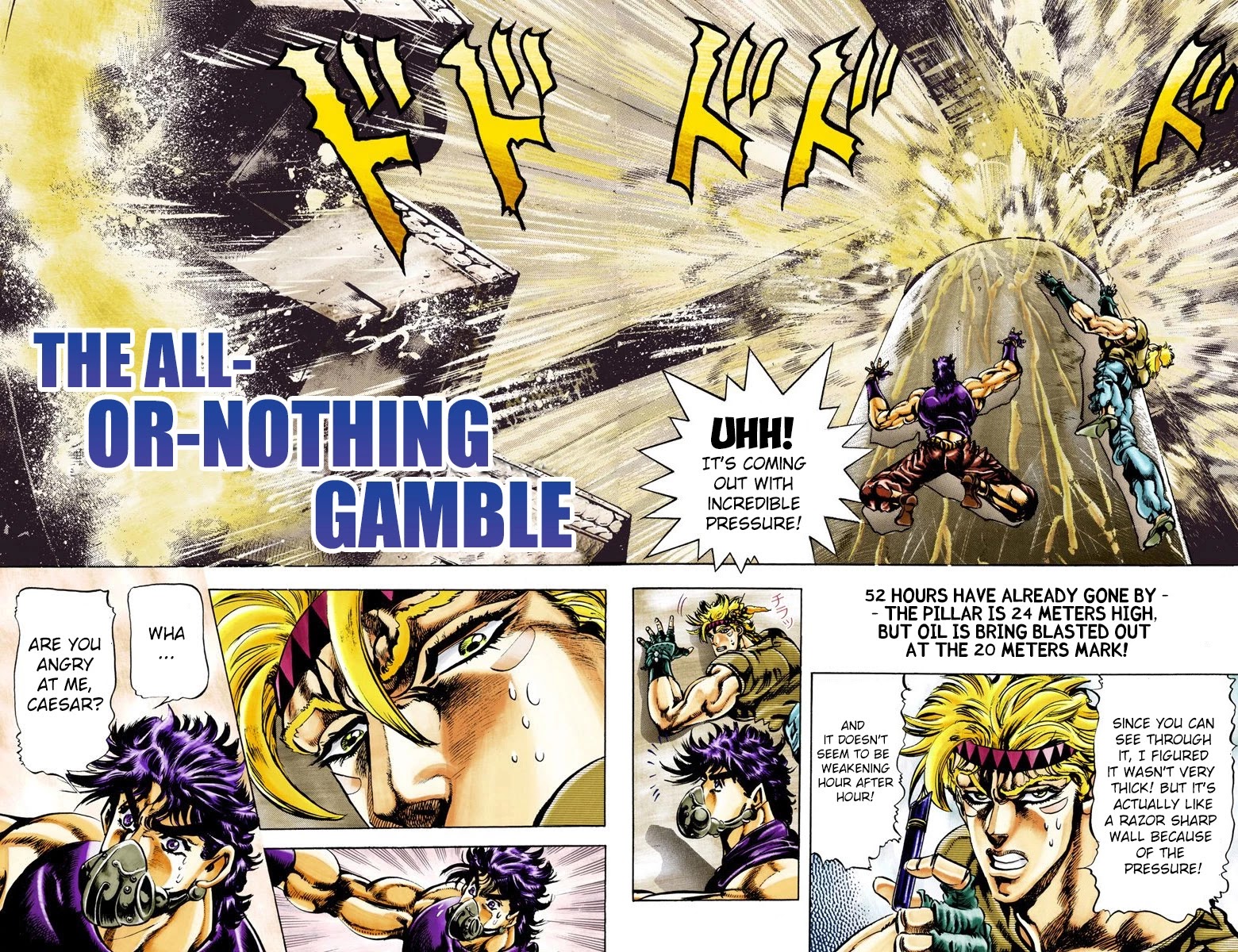 JoJo's Bizarre Adventure Part 2 - Battle Tendency (Official Colored) chapter 30 page 3