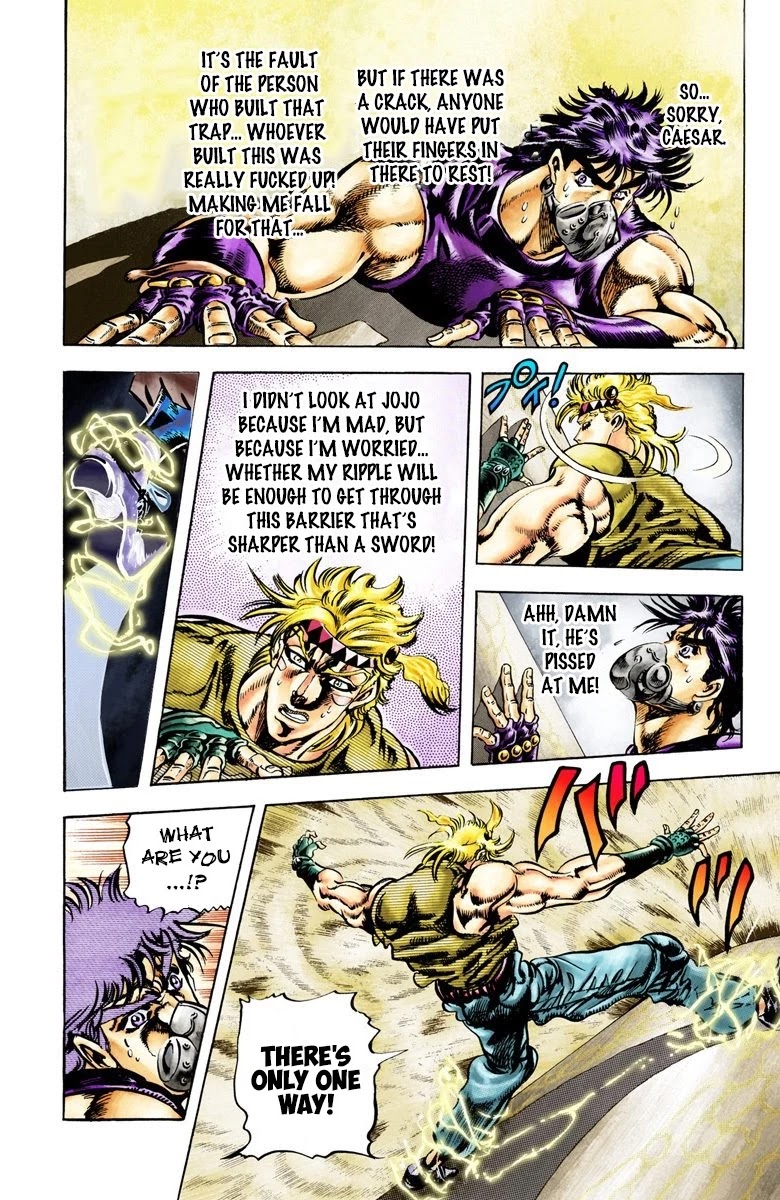 JoJo's Bizarre Adventure Part 2 - Battle Tendency (Official Colored) chapter 30 page 4