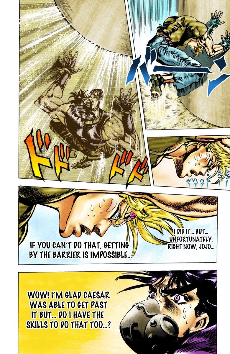 JoJo's Bizarre Adventure Part 2 - Battle Tendency (Official Colored) chapter 30 page 8