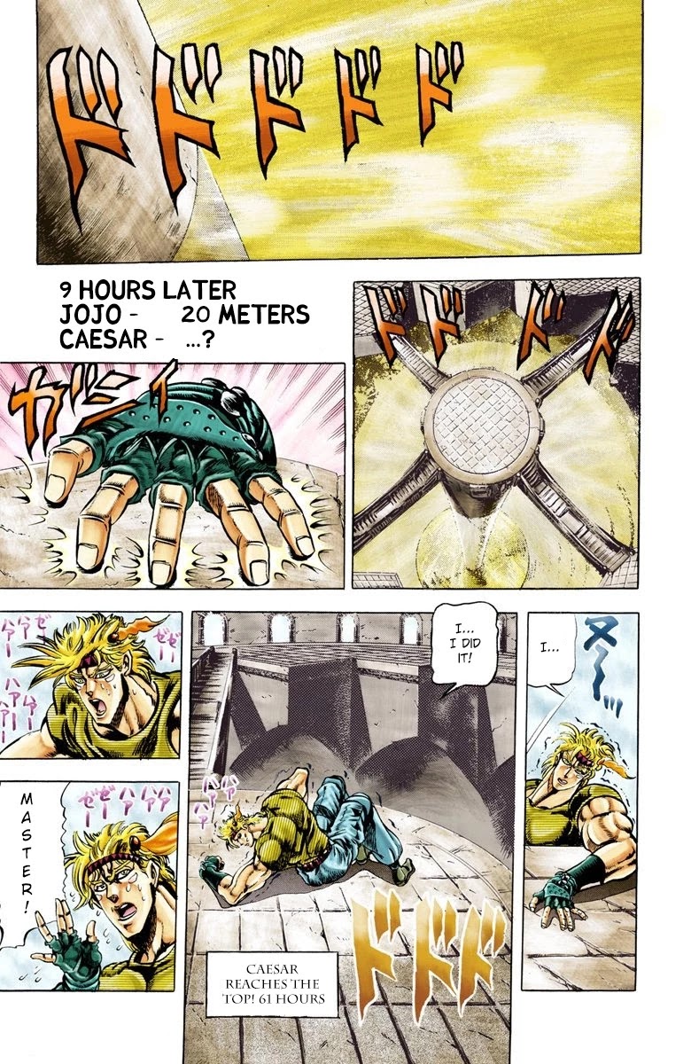 JoJo's Bizarre Adventure Part 2 - Battle Tendency (Official Colored) chapter 30 page 9