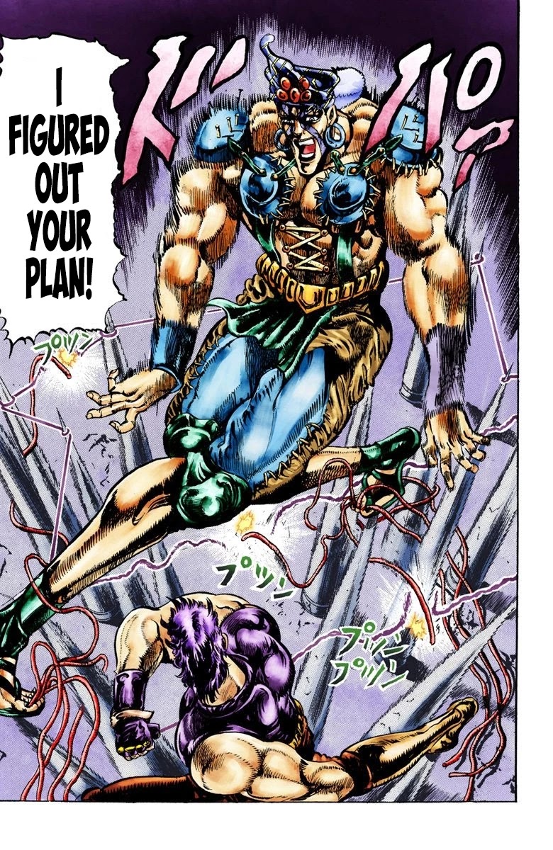 JoJo's Bizarre Adventure Part 2 - Battle Tendency (Official Colored) chapter 35 page 19