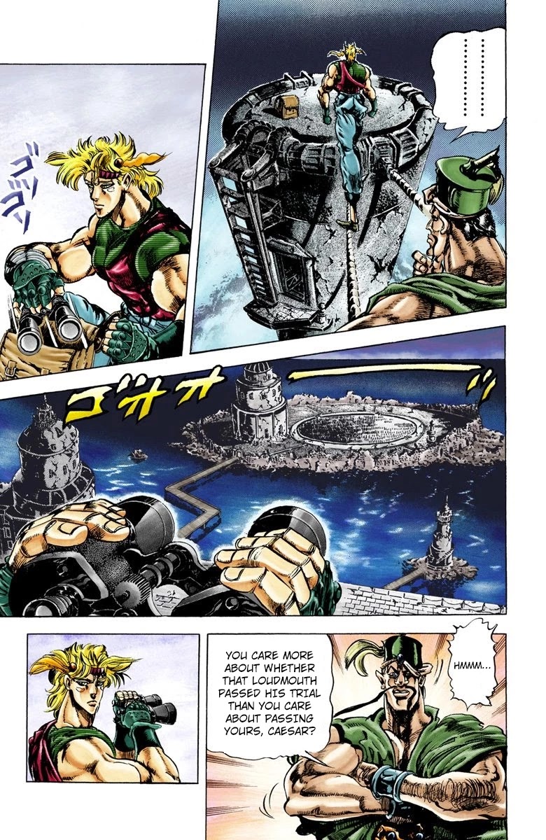 JoJo's Bizarre Adventure Part 2 - Battle Tendency (Official Colored) chapter 35 page 5