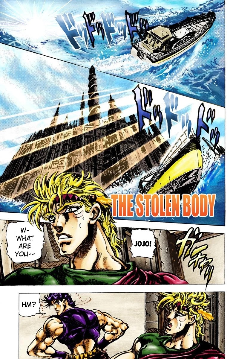 JoJo's Bizarre Adventure Part 2 - Battle Tendency (Official Colored) chapter 38 page 1