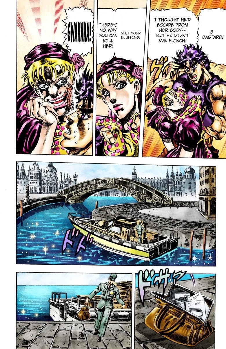 JoJo's Bizarre Adventure Part 2 - Battle Tendency (Official Colored) chapter 38 page 10