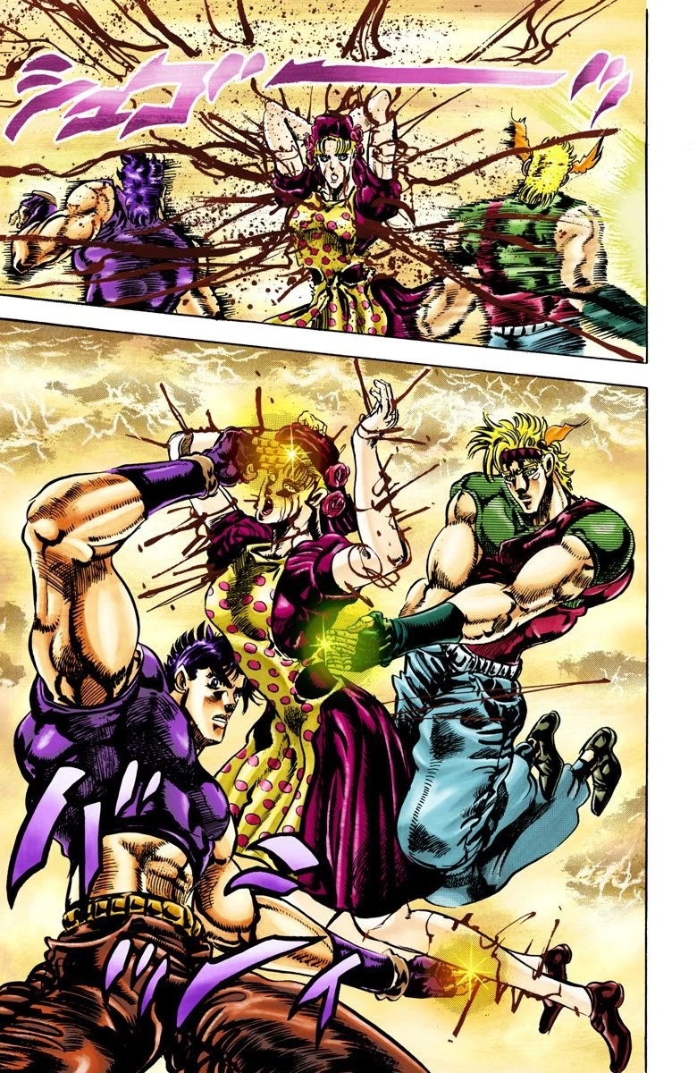 JoJo's Bizarre Adventure Part 2 - Battle Tendency (Official Colored) chapter 38 page 15