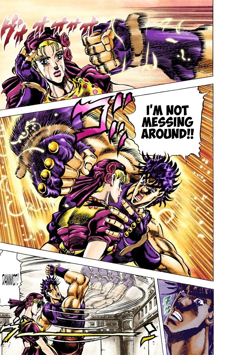 JoJo's Bizarre Adventure Part 2 - Battle Tendency (Official Colored) chapter 38 page 9