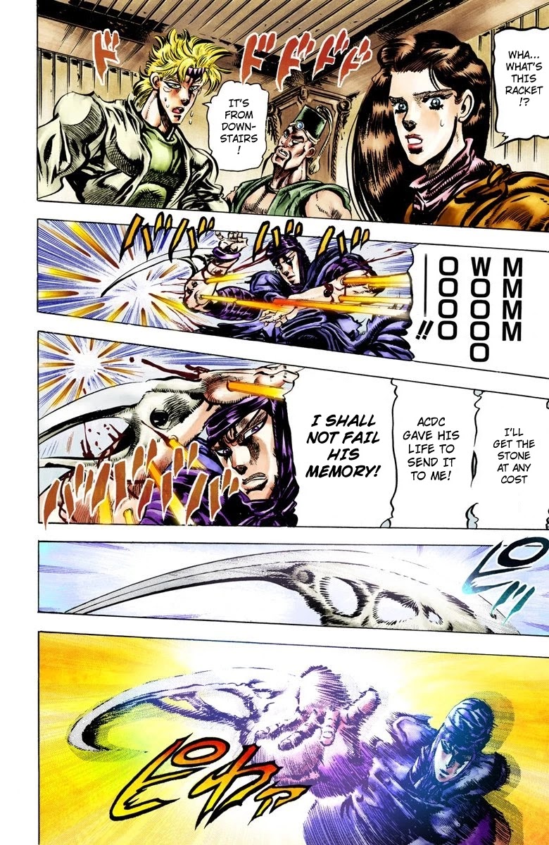 JoJo's Bizarre Adventure Part 2 - Battle Tendency (Official Colored) chapter 41 page 15