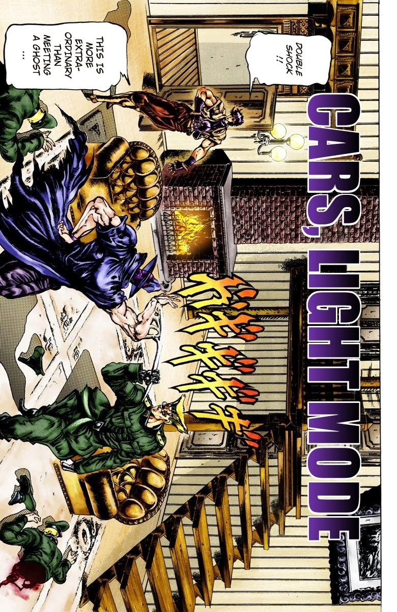 JoJo's Bizarre Adventure Part 2 - Battle Tendency (Official Colored) chapter 41 page 2