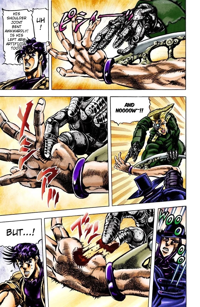 JoJo's Bizarre Adventure Part 2 - Battle Tendency (Official Colored) chapter 41 page 8