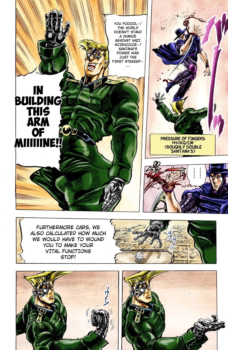 JoJo's Bizarre Adventure Part 2 - Battle Tendency (Official Colored) chapter 41 page 9
