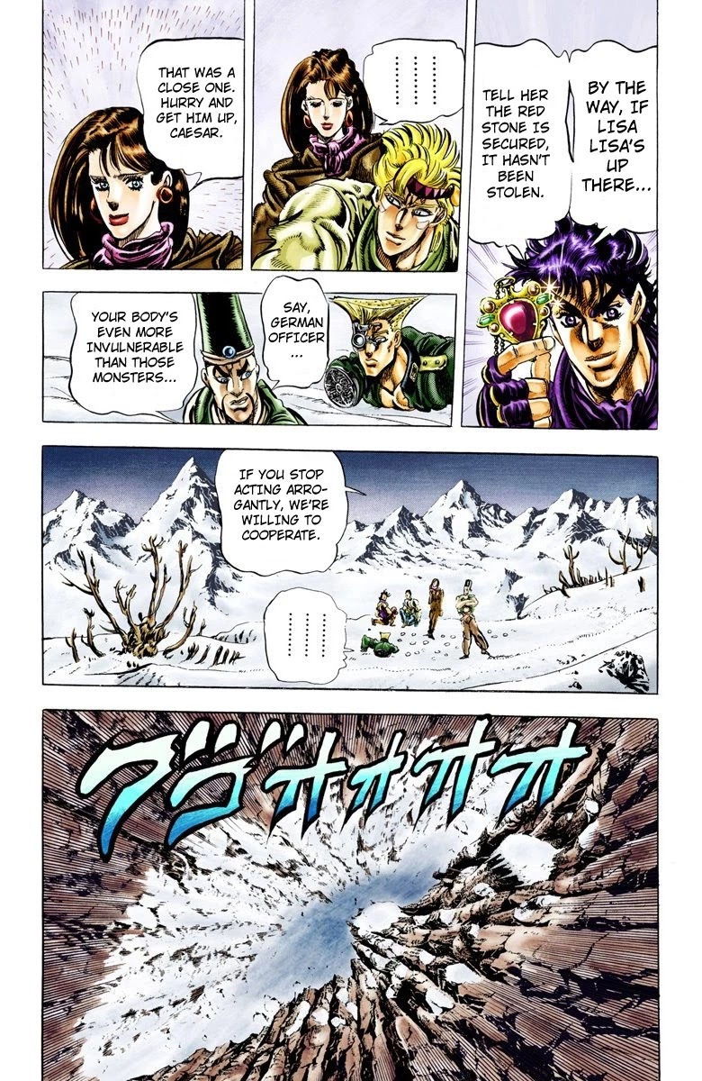JoJo's Bizarre Adventure Part 2 - Battle Tendency (Official Colored) chapter 43 page 16