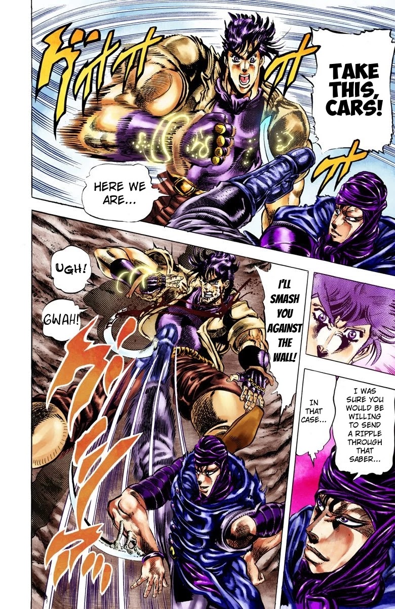 JoJo's Bizarre Adventure Part 2 - Battle Tendency (Official Colored) chapter 43 page 6