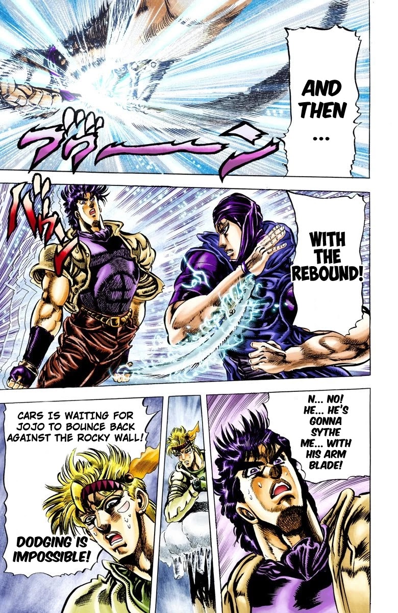 JoJo's Bizarre Adventure Part 2 - Battle Tendency (Official Colored) chapter 43 page 7