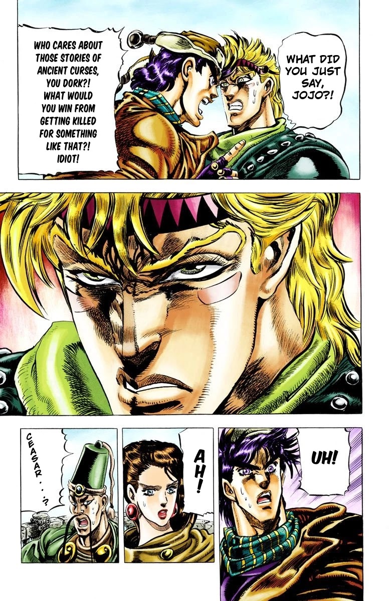 JoJo's Bizarre Adventure Part 2 - Battle Tendency (Official Colored) chapter 44 page 10