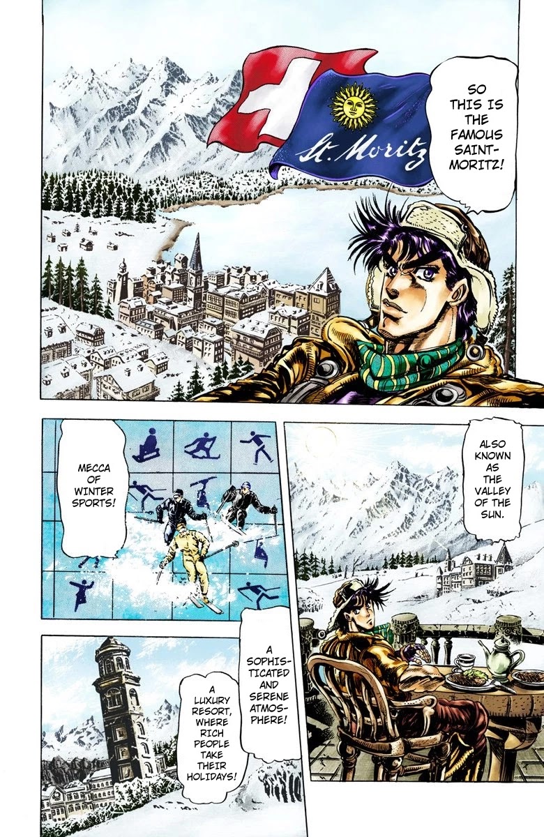 JoJo's Bizarre Adventure Part 2 - Battle Tendency (Official Colored) chapter 44 page 2