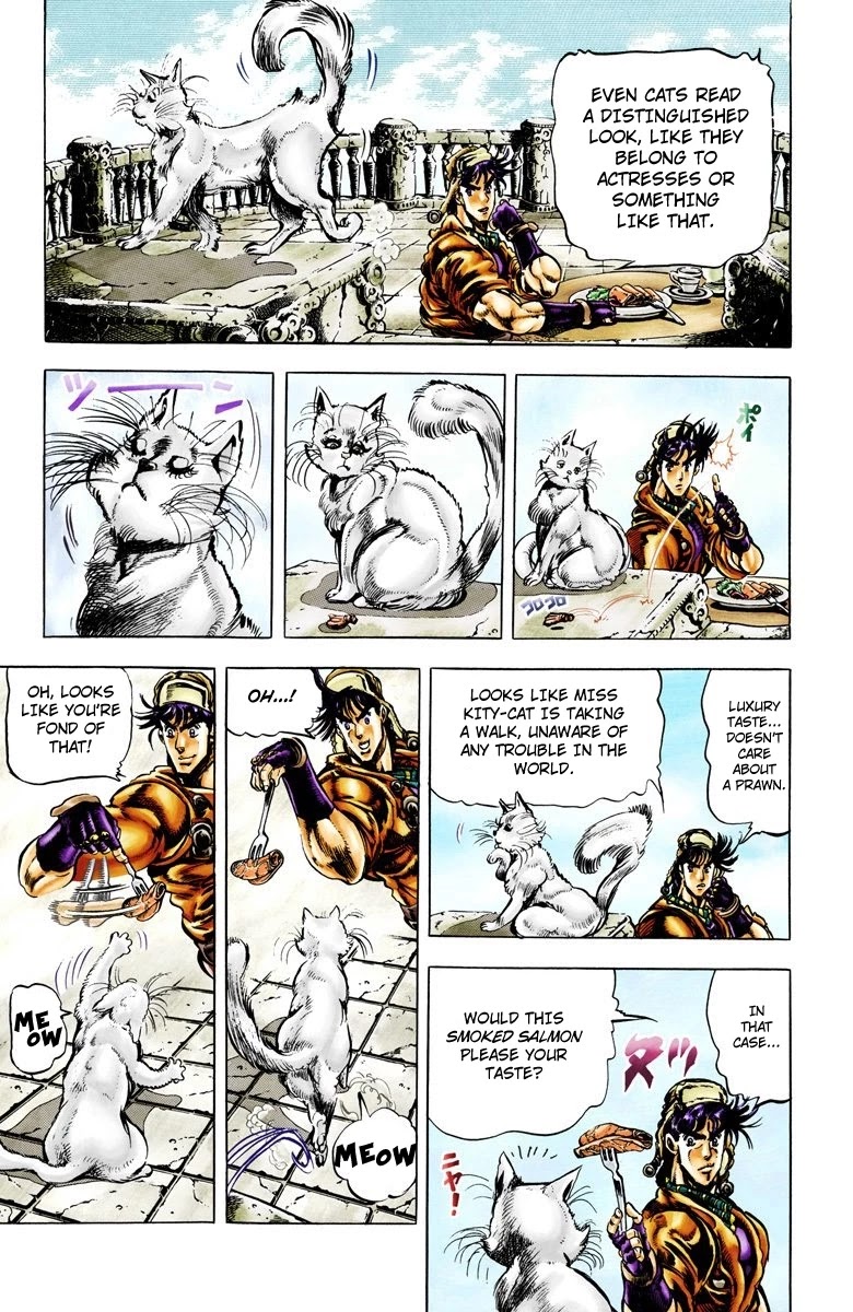 JoJo's Bizarre Adventure Part 2 - Battle Tendency (Official Colored) chapter 44 page 3