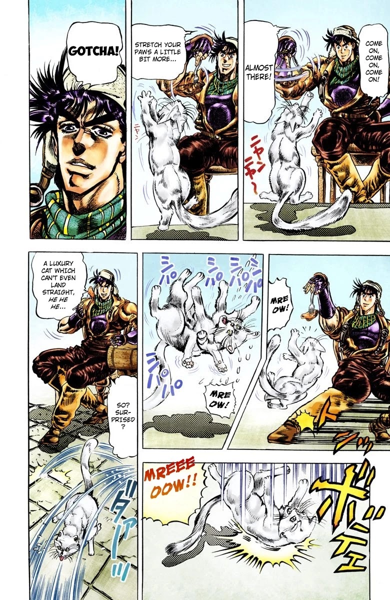 JoJo's Bizarre Adventure Part 2 - Battle Tendency (Official Colored) chapter 44 page 4