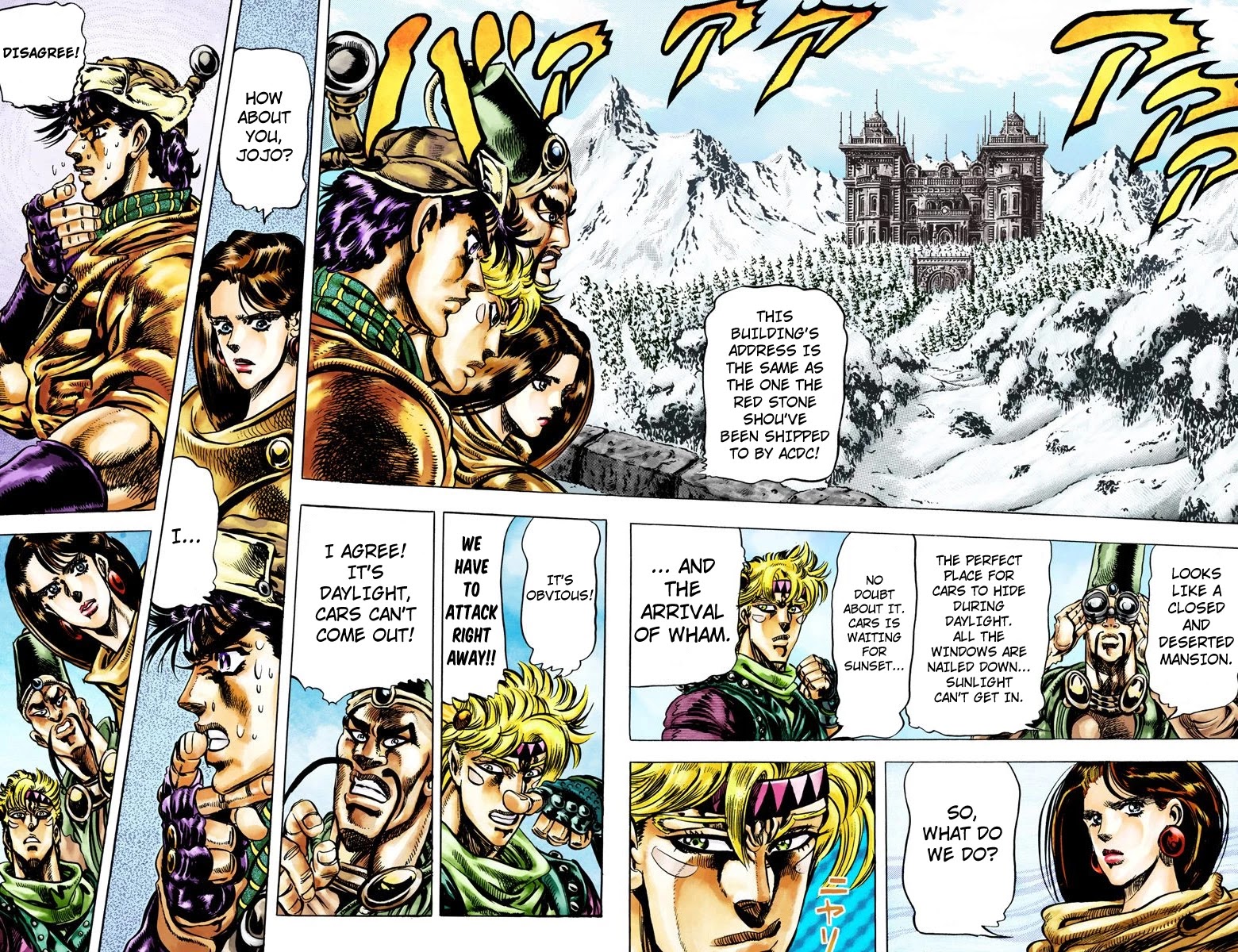JoJo's Bizarre Adventure Part 2 - Battle Tendency (Official Colored) chapter 44 page 6
