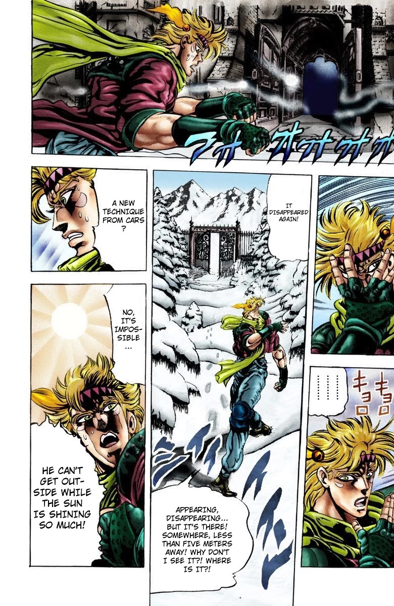 JoJo's Bizarre Adventure Part 2 - Battle Tendency (Official Colored) chapter 46 page 5