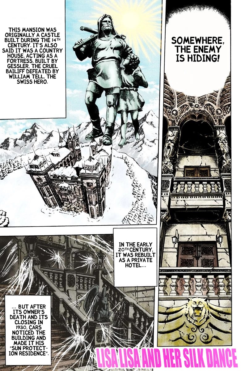 JoJo's Bizarre Adventure Part 2 - Battle Tendency (Official Colored) chapter 50 page 1