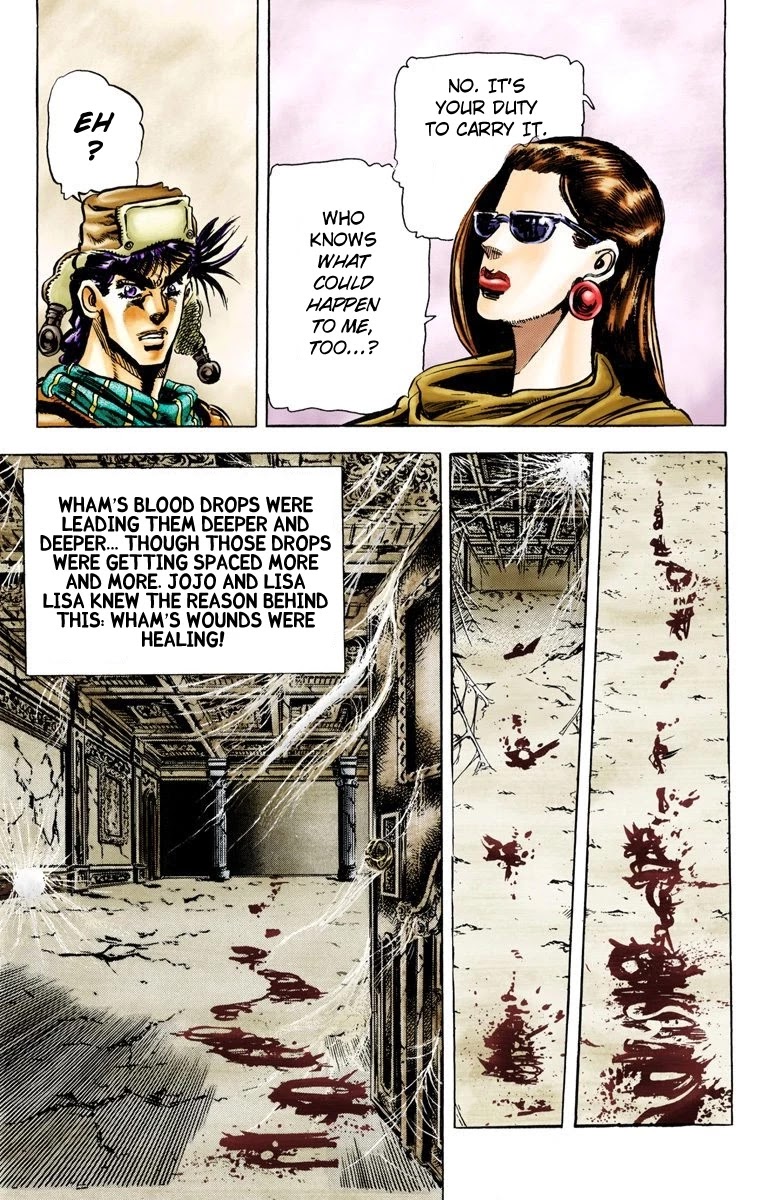JoJo's Bizarre Adventure Part 2 - Battle Tendency (Official Colored) chapter 50 page 19