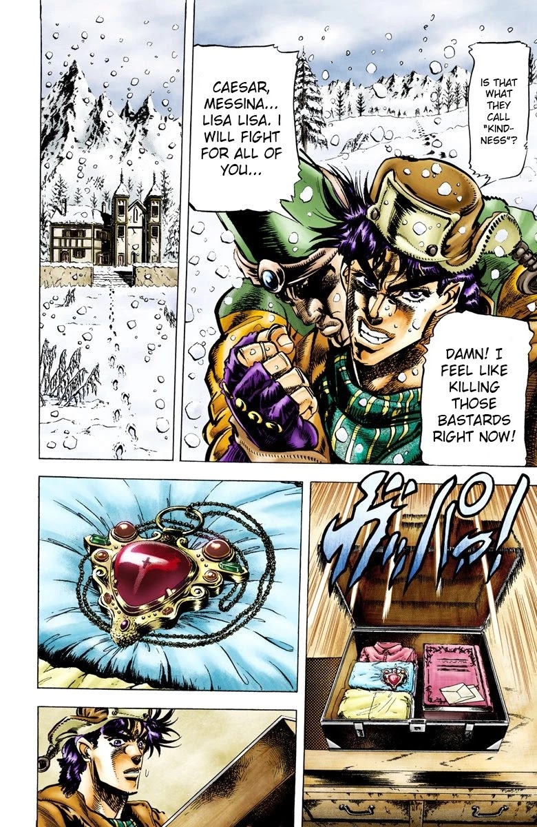 JoJo's Bizarre Adventure Part 2 - Battle Tendency (Official Colored) chapter 52 page 11