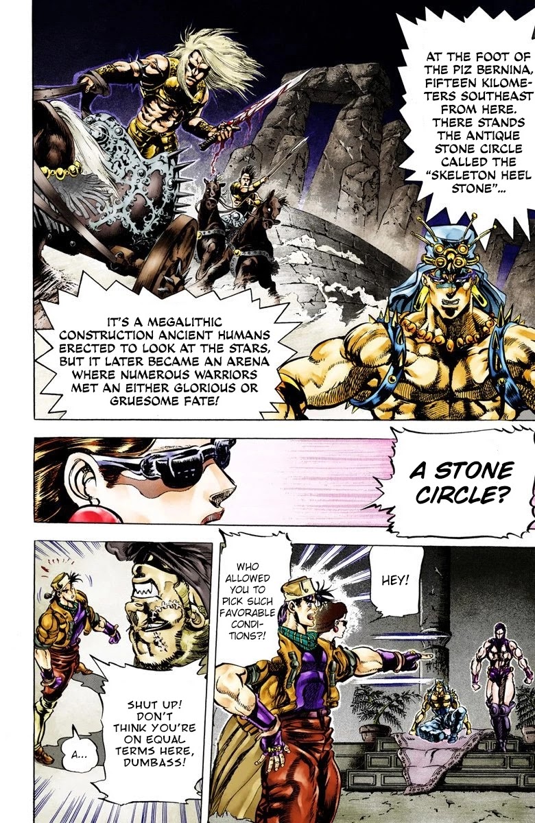 JoJo's Bizarre Adventure Part 2 - Battle Tendency (Official Colored) chapter 52 page 5