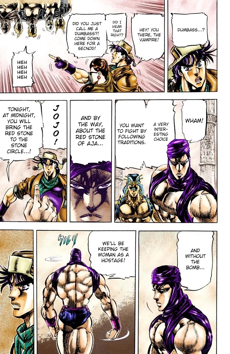 JoJo's Bizarre Adventure Part 2 - Battle Tendency (Official Colored) chapter 52 page 6