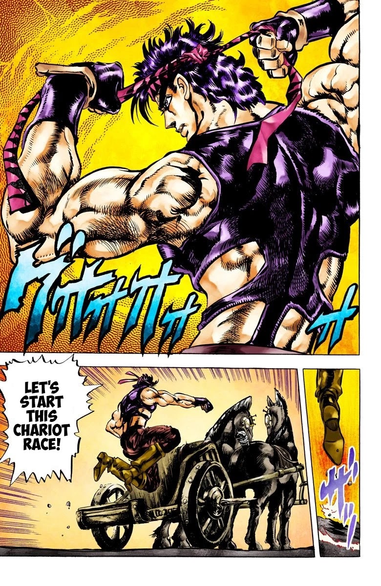 JoJo's Bizarre Adventure Part 2 - Battle Tendency (Official Colored) chapter 53 page 19