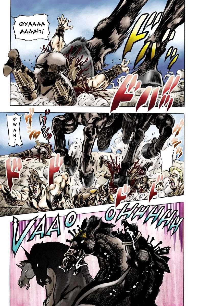 JoJo's Bizarre Adventure Part 2 - Battle Tendency (Official Colored) chapter 53 page 8