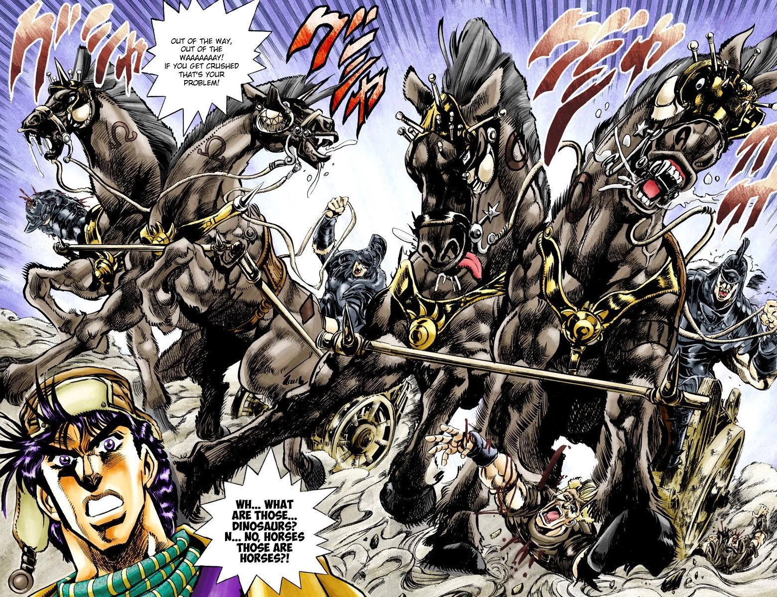 JoJo's Bizarre Adventure Part 2 - Battle Tendency (Official Colored) chapter 53 page 9