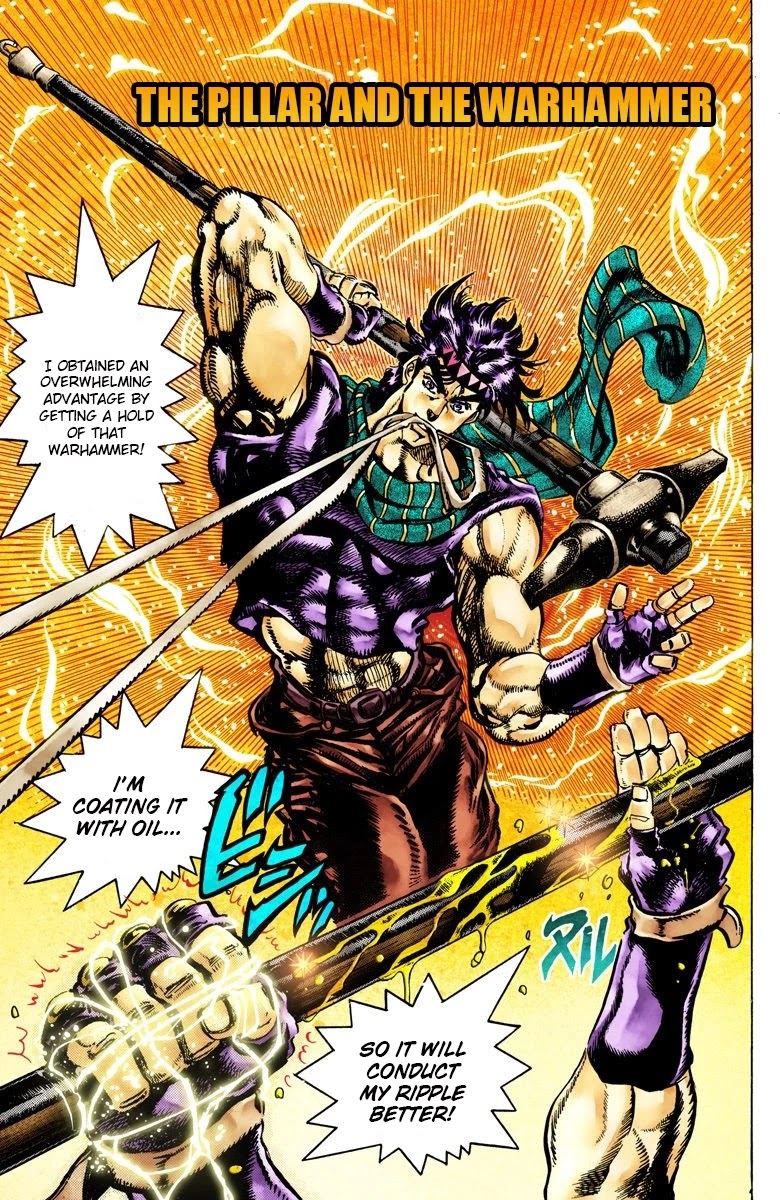 JoJo's Bizarre Adventure Part 2 - Battle Tendency (Official Colored) chapter 55 page 2