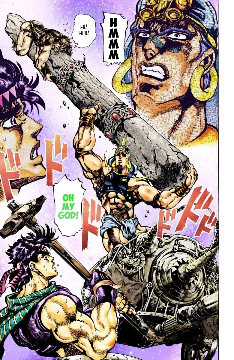 JoJo's Bizarre Adventure Part 2 - Battle Tendency (Official Colored) chapter 55 page 6