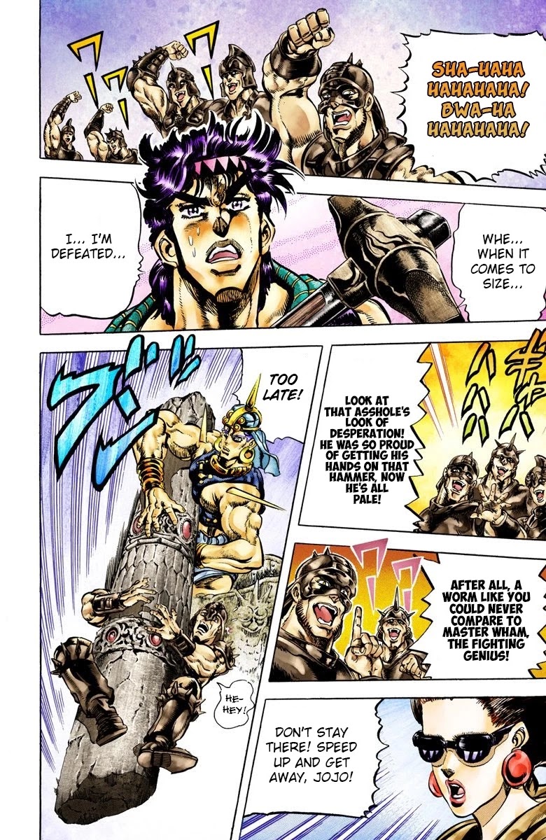 JoJo's Bizarre Adventure Part 2 - Battle Tendency (Official Colored) chapter 55 page 7