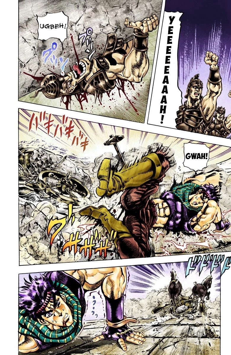 JoJo's Bizarre Adventure Part 2 - Battle Tendency (Official Colored) chapter 55 page 9