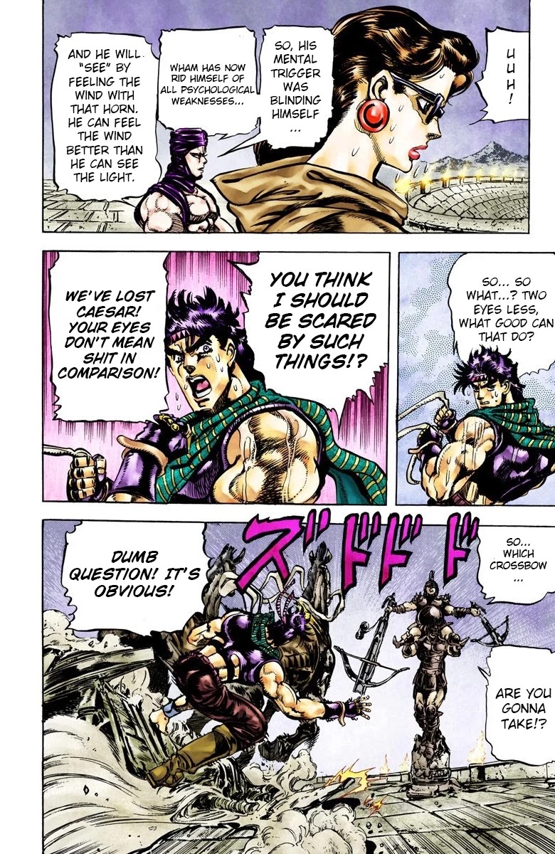 JoJo's Bizarre Adventure Part 2 - Battle Tendency (Official Colored) chapter 57 page 14