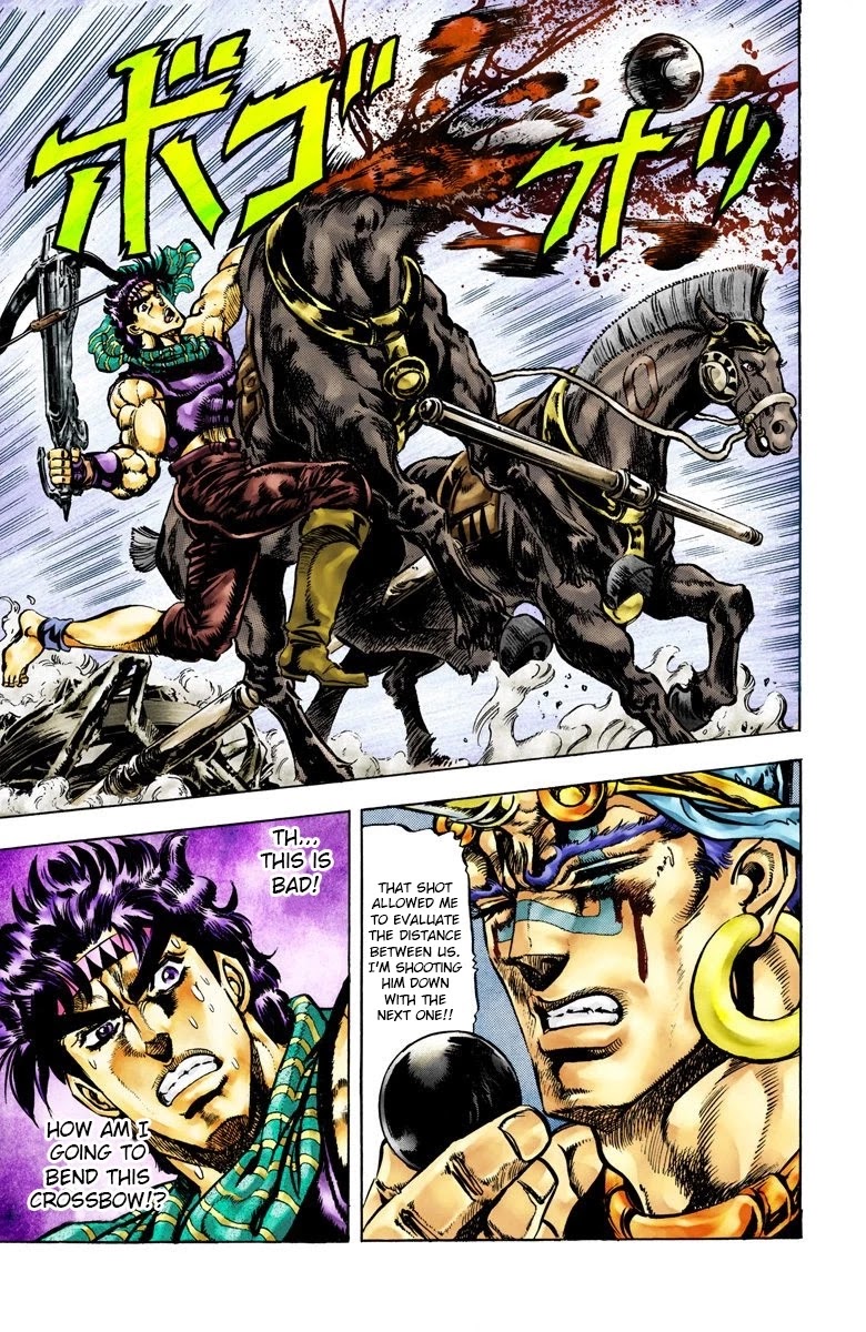 JoJo's Bizarre Adventure Part 2 - Battle Tendency (Official Colored) chapter 57 page 18