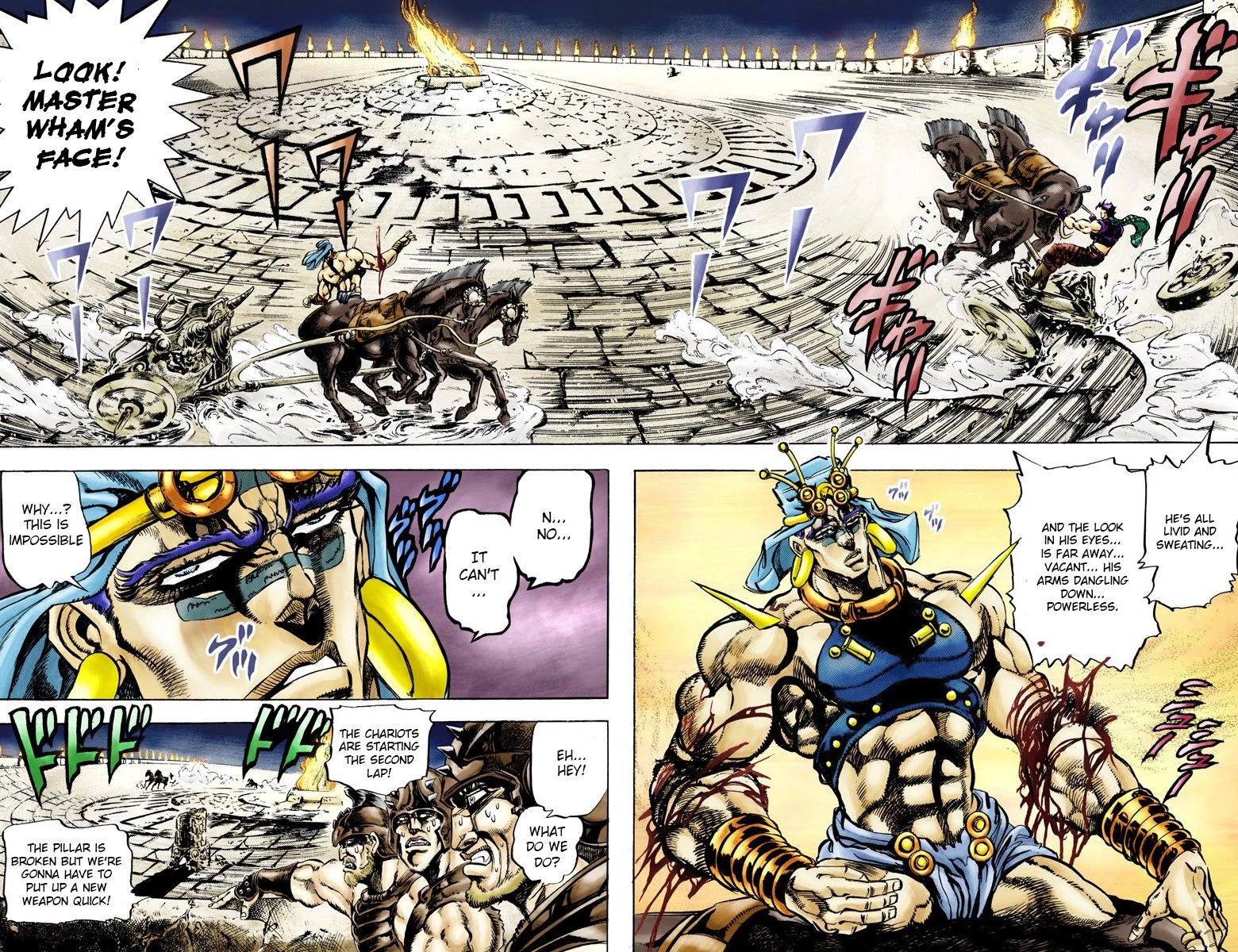 JoJo's Bizarre Adventure Part 2 - Battle Tendency (Official Colored) chapter 57 page 3
