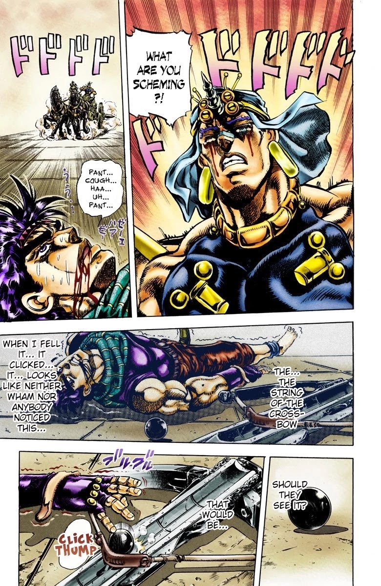JoJo's Bizarre Adventure Part 2 - Battle Tendency (Official Colored) chapter 58 page 12