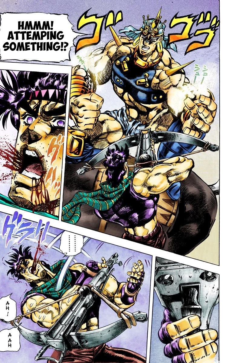 JoJo's Bizarre Adventure Part 2 - Battle Tendency (Official Colored) chapter 58 page 14
