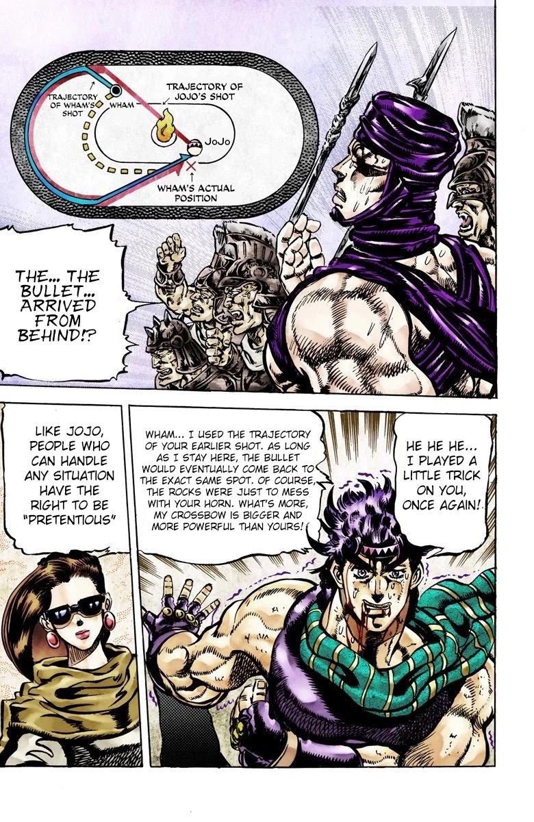 JoJo's Bizarre Adventure Part 2 - Battle Tendency (Official Colored) chapter 58 page 18